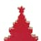 Hello Honey® 8" Enameled Mango Wood Christmas Tree
